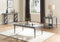 Artesia Coffee Table, Salvaged Natural & Glass